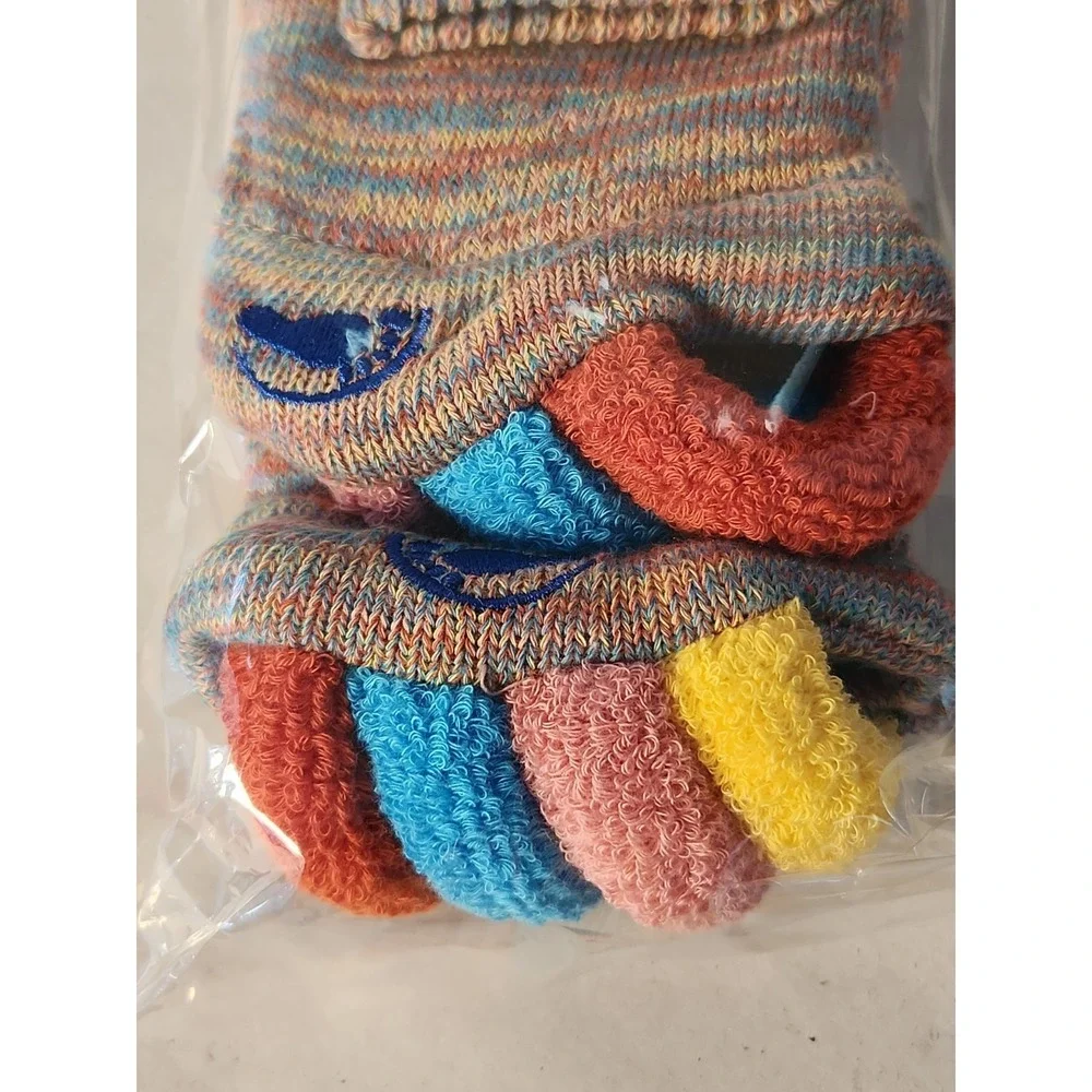 NEW The Original Foot Alignment Socks Happy Feet Medium Multi-Color W 7-9 M 5-8
